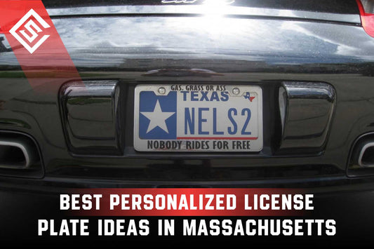 Best Personalized License Plate Ideas in Massachusetts