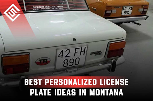 Best Personalized License Plate Ideas in Montana