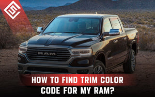 How To Find Trim Color Code For My RAM?