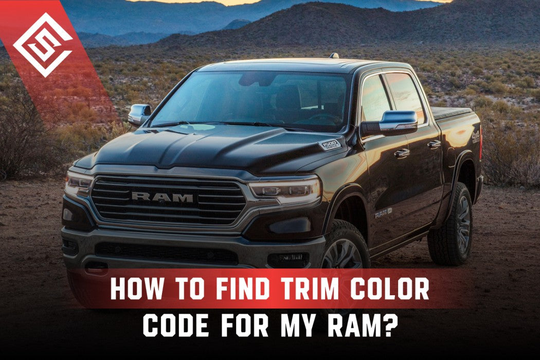 How To Find Trim Color Code For My RAM? – Seat Cover Solutions