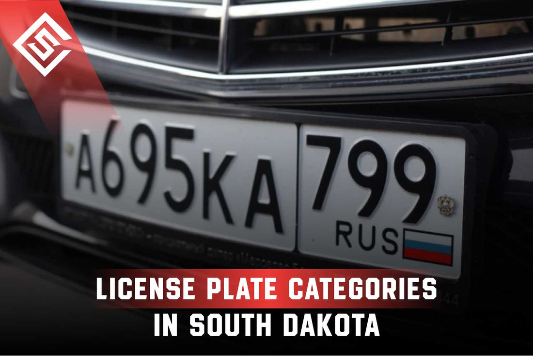 License Plate Categories in South Dakota
