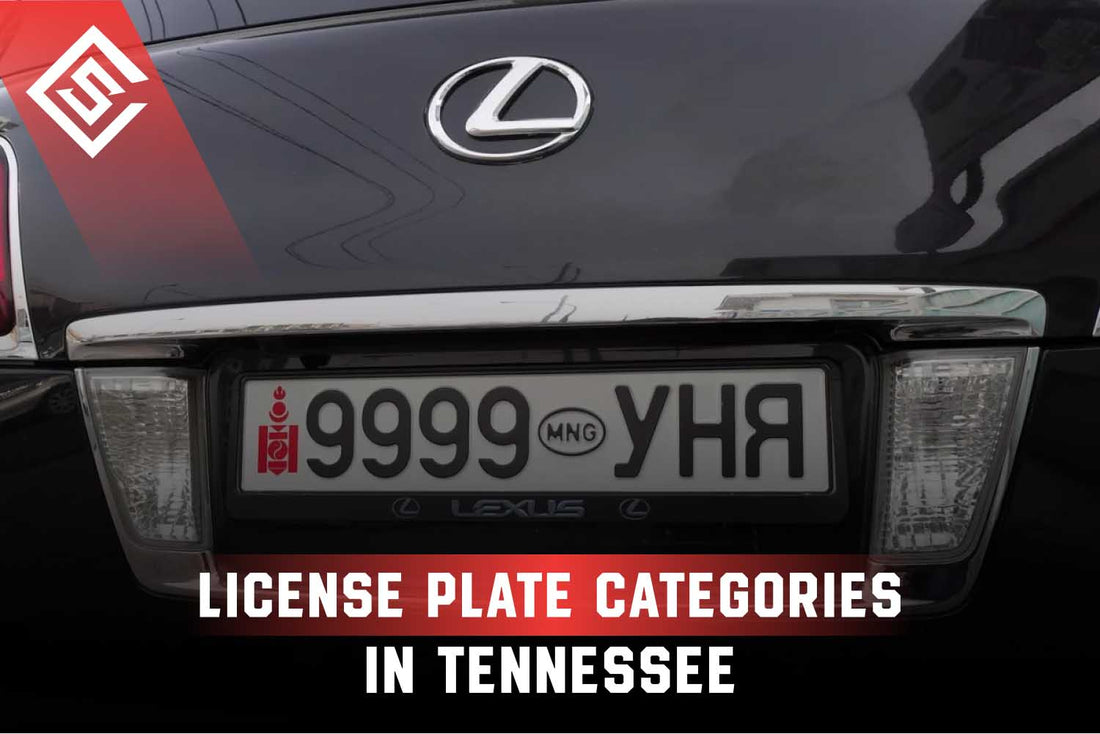 License Plate Categories in Tennessee