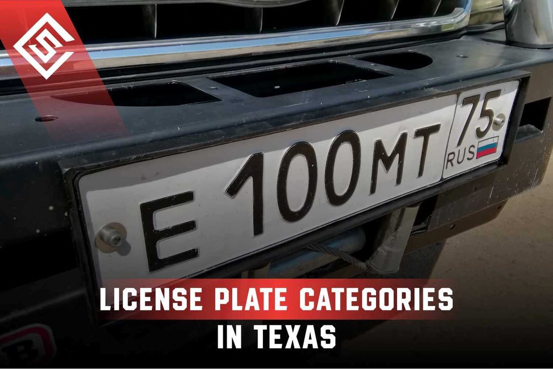 License Plate Categories in Texas