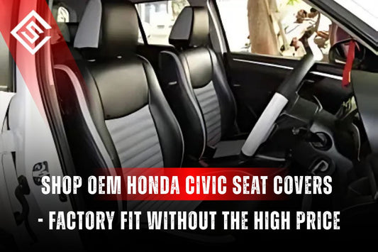 Shop OEM Honda Civic Seat Covers - Factory Fit Without the High Price