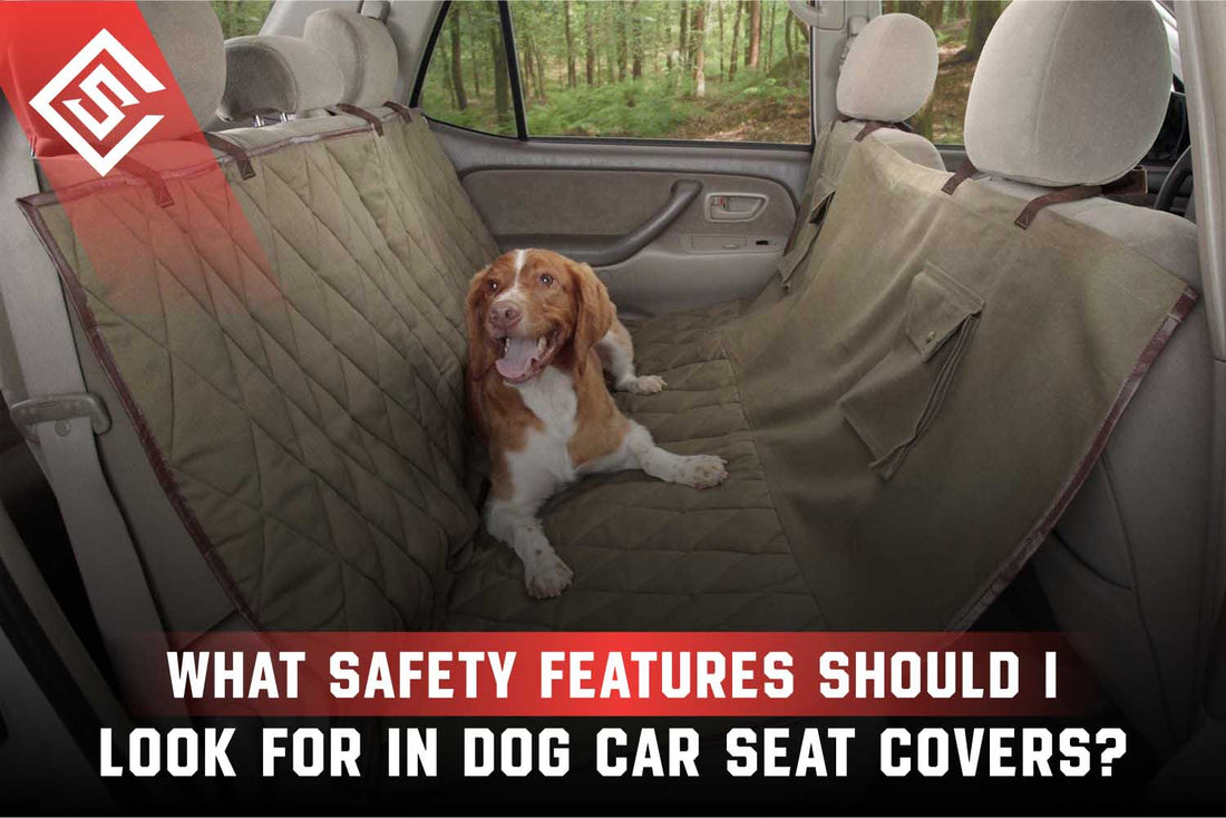 What Safety Features Should I Look For in Dog Car Seat Covers