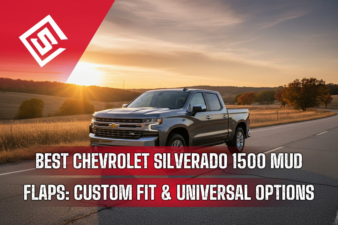 Best Chevrolet Silverado 1500 Mud Flaps: Custom Fit & Universal Options