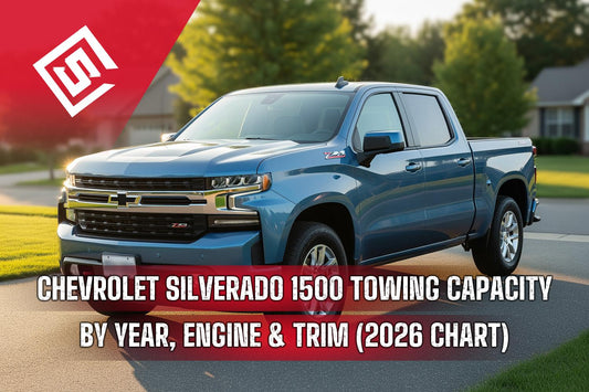 Chevrolet Silverado 1500 Towing Capacity by Year, Engine & Trim (2026 Chart)