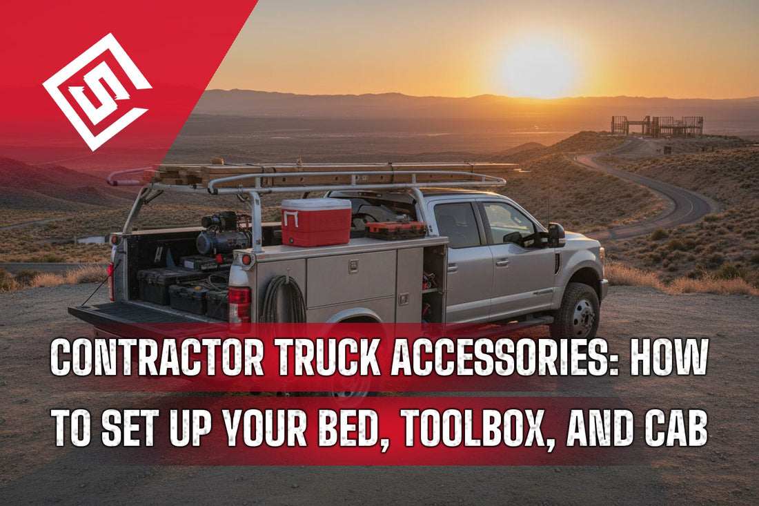 Contractor Truck Accessories: How to Set Up Your Bed, Toolbox, and Cab
