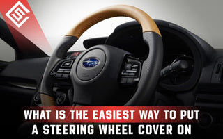 What Is The Easiest Way To Put A Steering Wheel Cover On