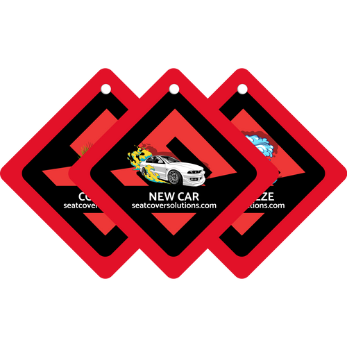 Scented Trio - Air Fresheners (New Car, Coconut & Sea Breeze)