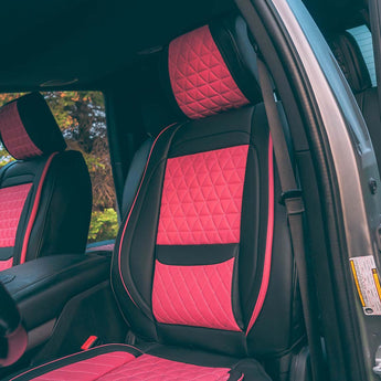 ZATOOTO 11PCS Universal Luxury Car Automobiles Seat Covers + 2 Seat  Supports Leather Ice silk Black Beige Orange Car Acc…