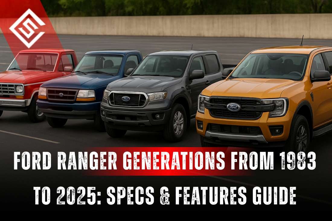 Ford Ranger Generations from 1983 to 2025: Specs & Features Guide ...