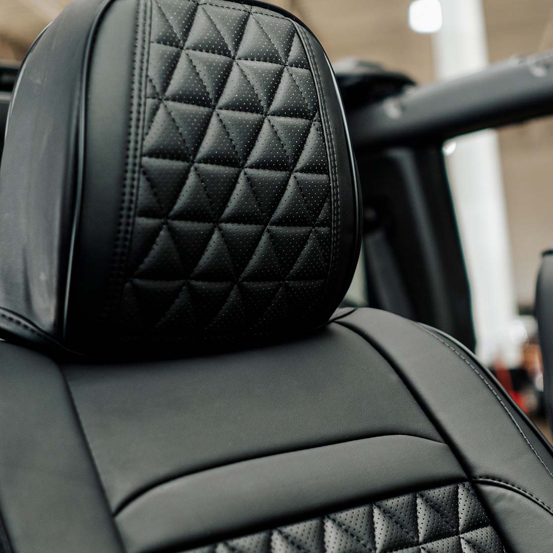 Luxury Seat Covers - Black