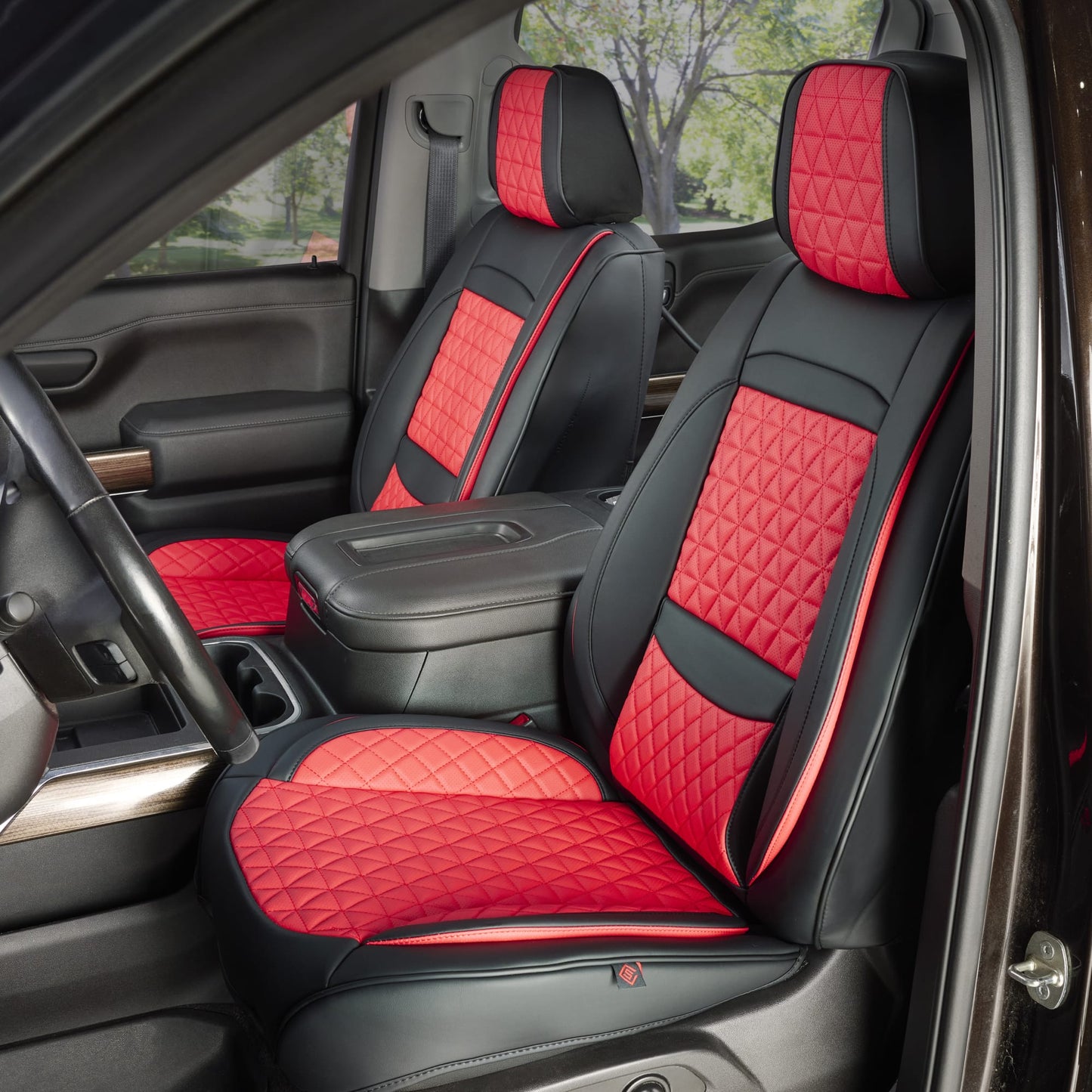 Your Seat Cover - Black & Red