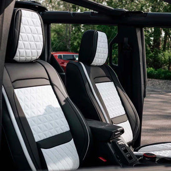 Your Luxury Seat Covers2 - Black & White