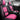 Luxury Seat Covers - Black & Pink