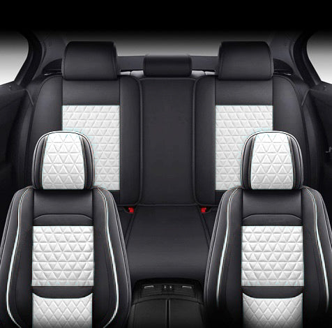 Luxury Seat Covers - Black & White